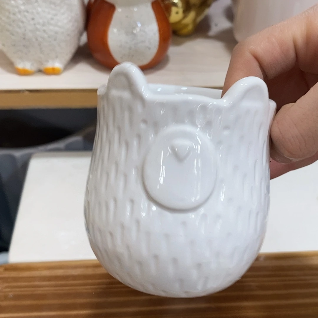 杯子陶盆有孔 瑕疵介意勿拍