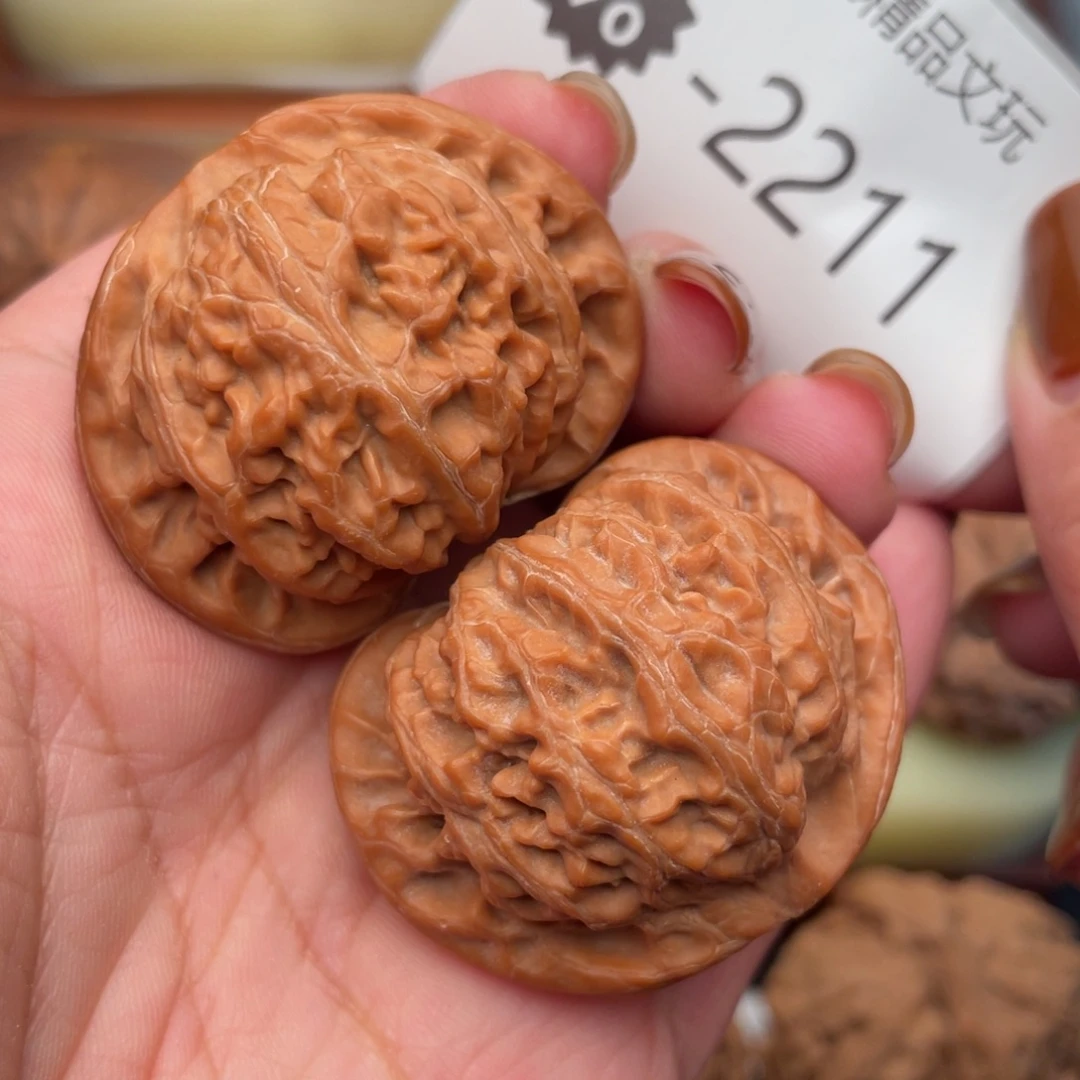 把件文玩核桃41.5头货宫灯