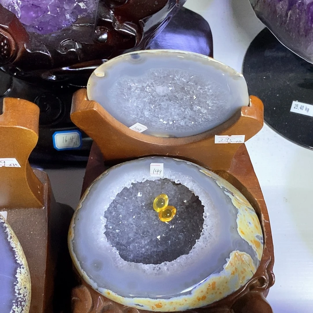 未镶嵌大型摆件（非配饰）紫晶小葛