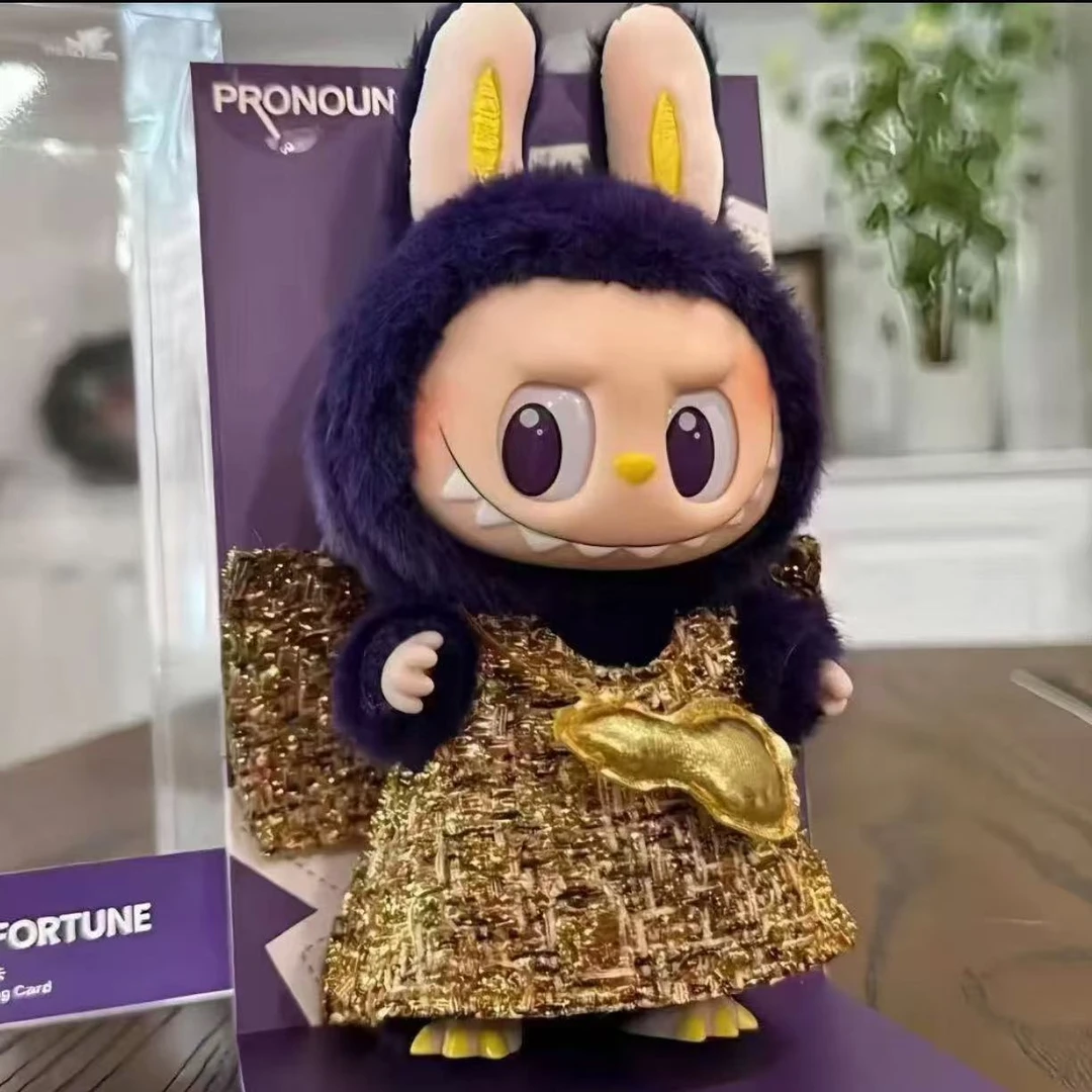 【国版】高品质labubu小米兰DIY改娃搪胶毛绒吊卡挂件