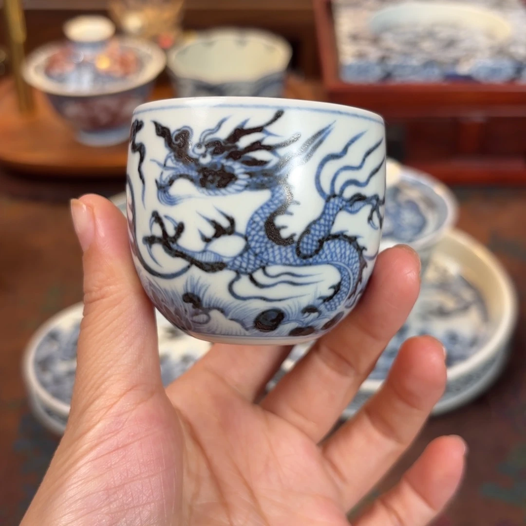 鱼化龙杯子博陵造物