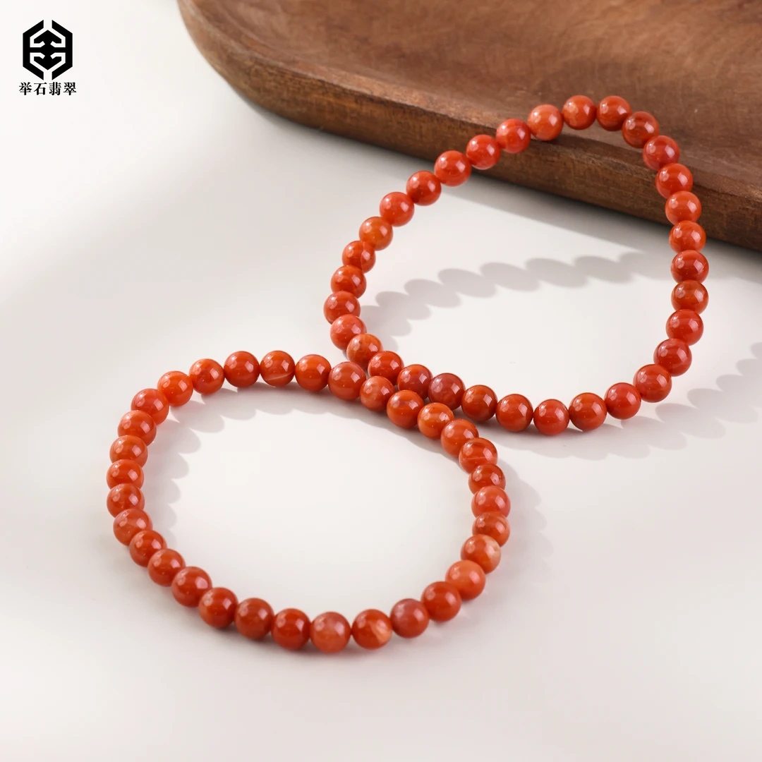 【举石臻品】TH0531-1008-4南红玛瑙手串（一件/多样性/约5mm+）L