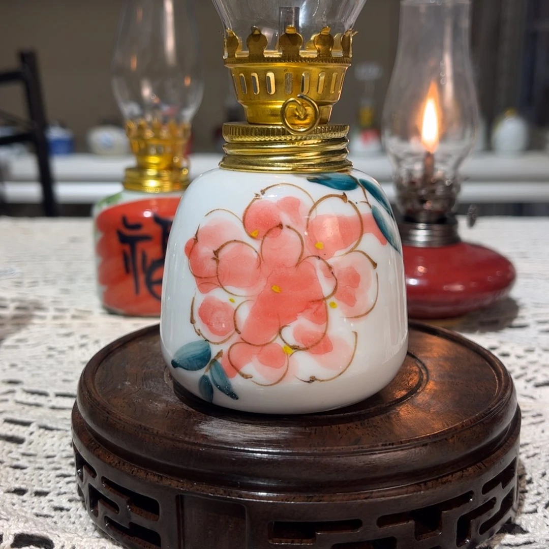 摆件景德镇陶瓷香薰灯