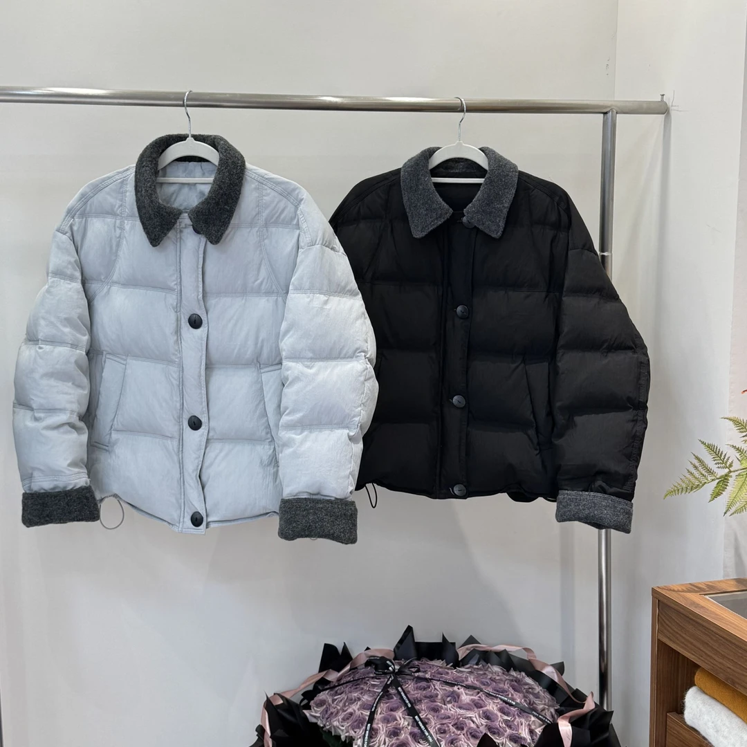 2025新款韩版宽松短款棉服外套女独特超好看小个子上衣9803#