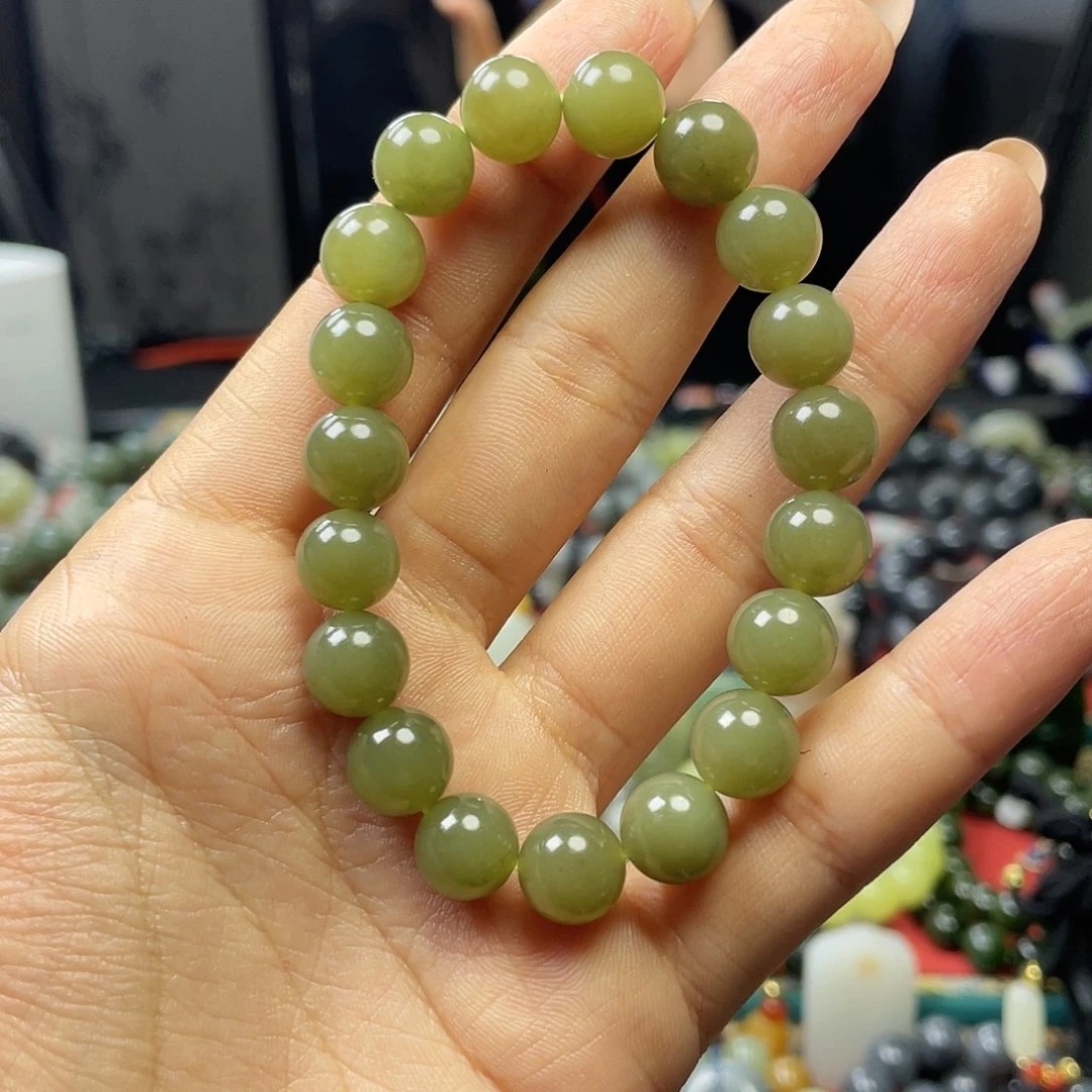 和田玉手链未镶嵌