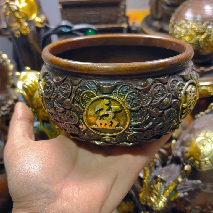 铜器摆件收收藏藏