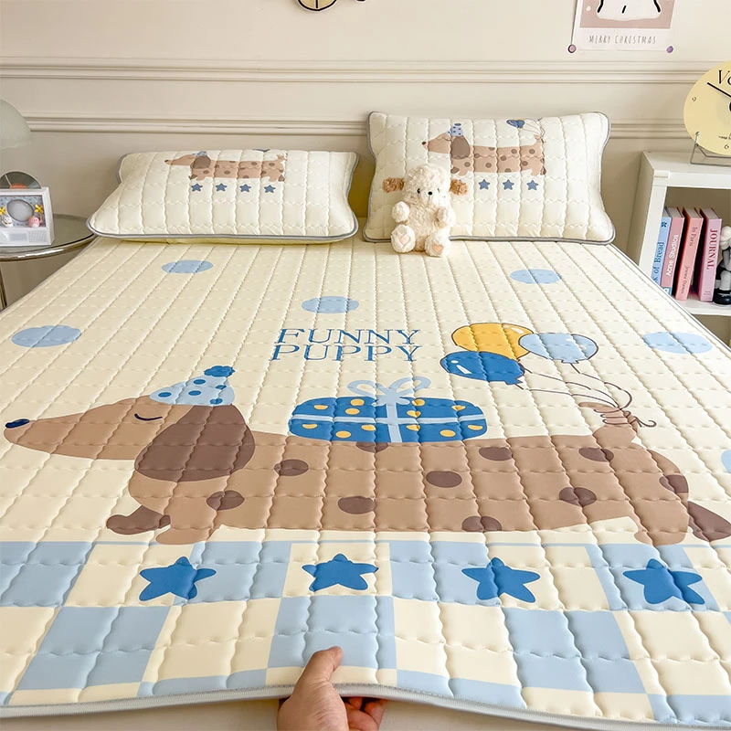 大阪乳胶凉席冰丝凉席子2025新款单人床上凉席夏天学生宿舍三件套