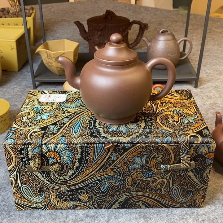 紫砂茶壶全手工大亨笠帽