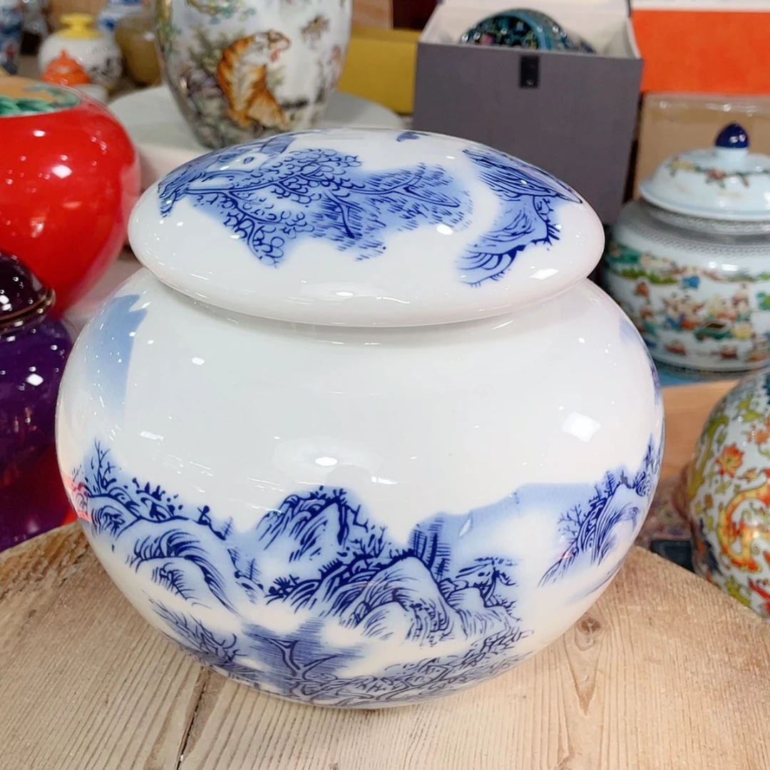 【闪购商品】罐陶瓷茶叶罐密封罐