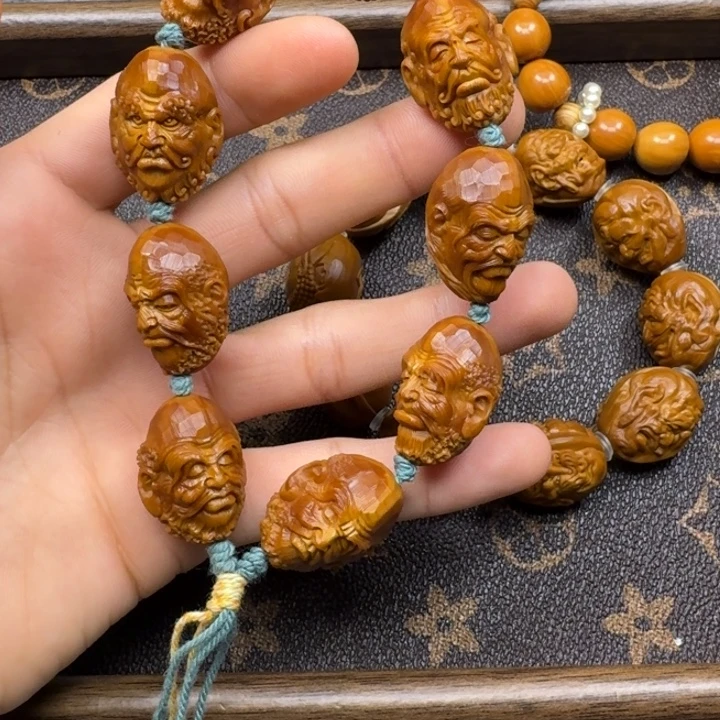 手串/手链橄榄核钻石面达摩