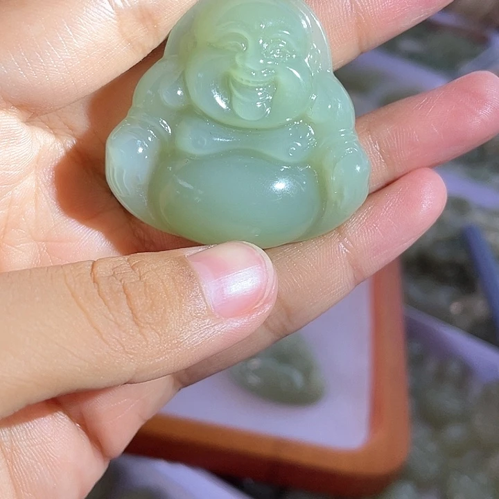 橘****吊坠(不含链)未镶嵌和田玉约42佛公（王姐）