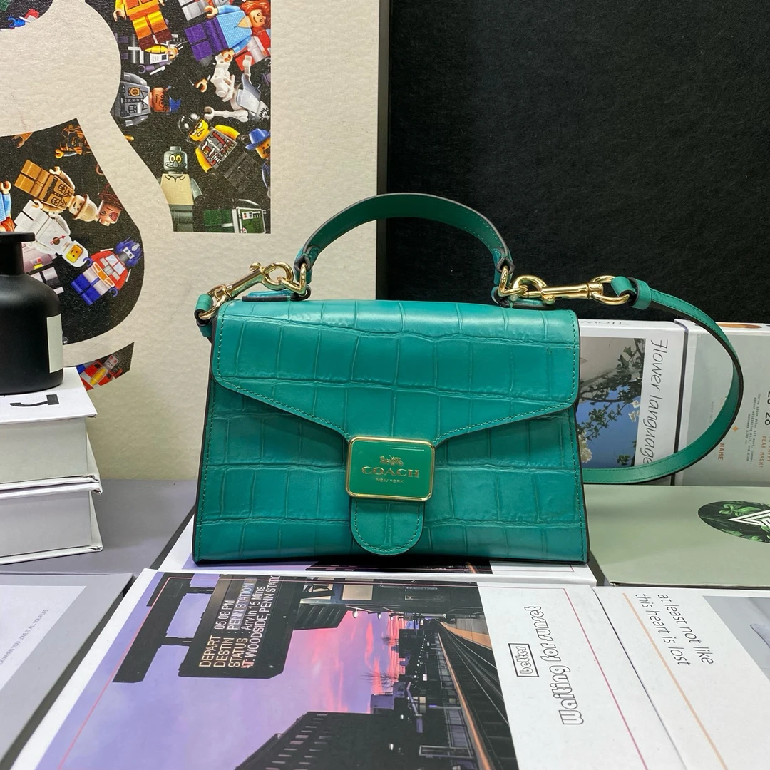 95新 COACH/蔻驰 22754斜挎包22*15