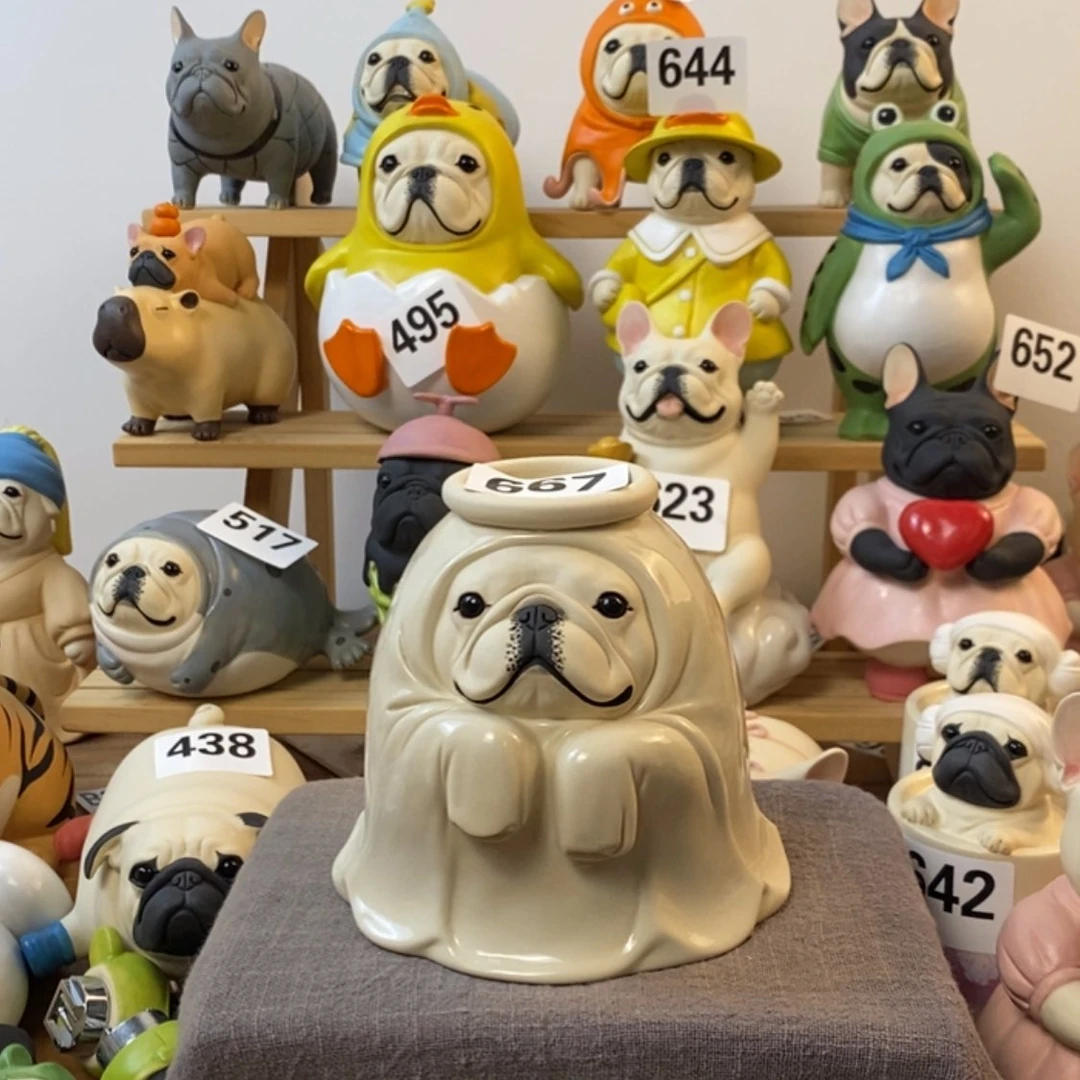 【闪购商品】667奶油幽灵杯陶瓷周边
