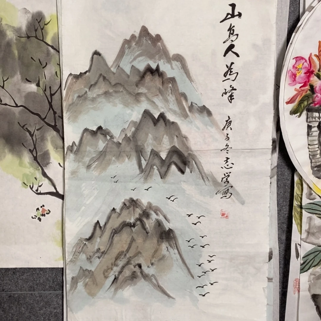 国画手写手绘国画作品60