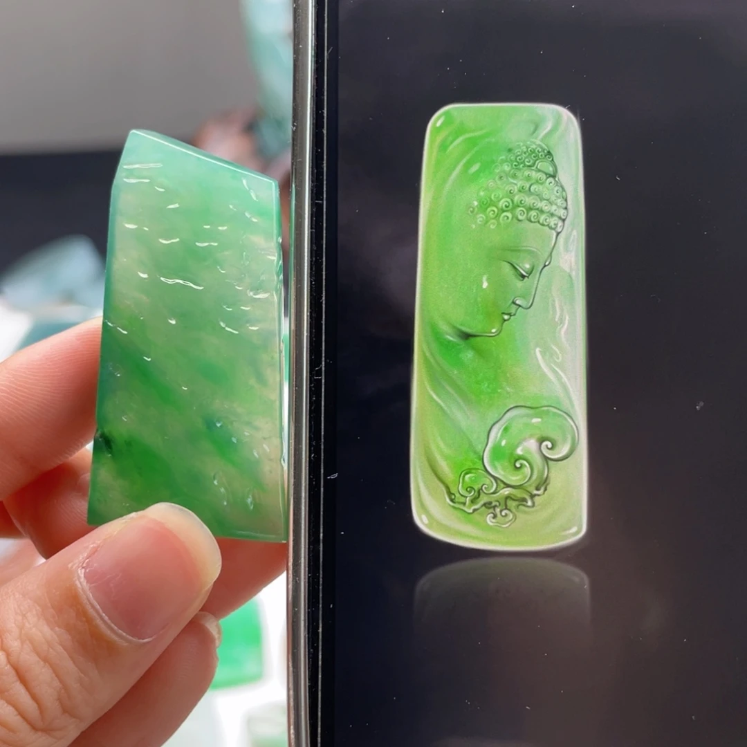定制翡翠未镶嵌包工