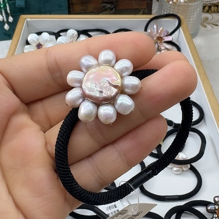 未镶嵌淡水珍珠发饰