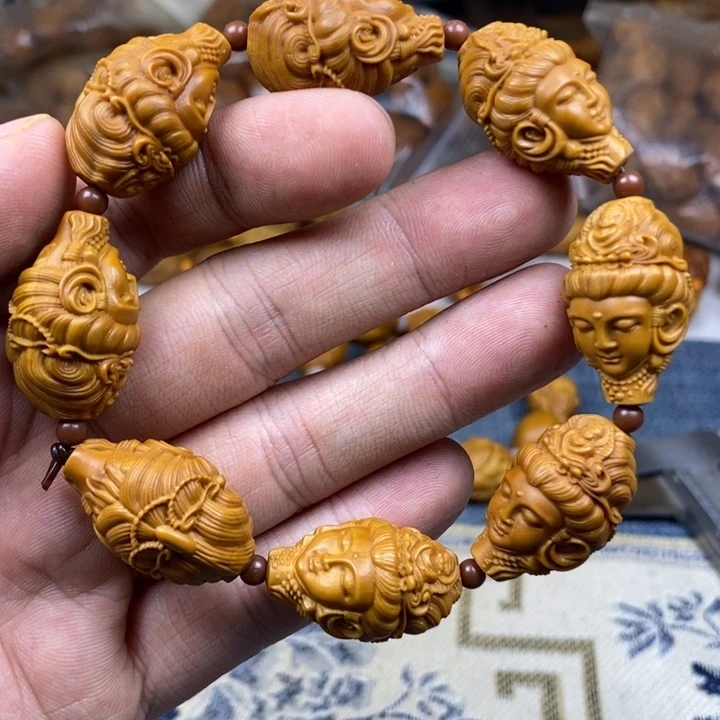 橄榄核手串/手链橄榄核雕工艺手串