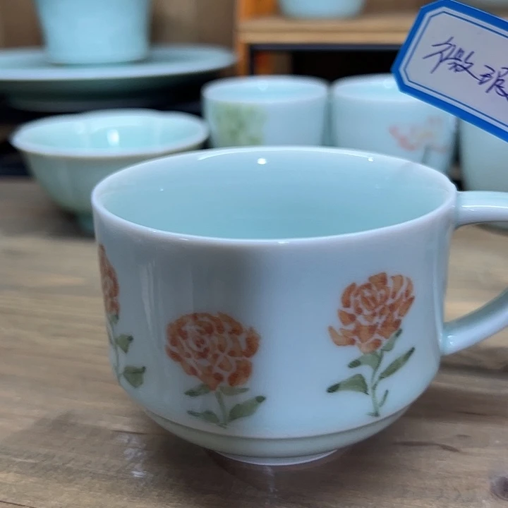 龙泉敬悦青瓷品茗杯