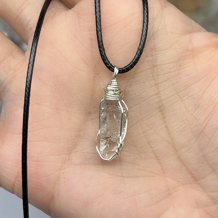 水晶颈饰未镶嵌闪灵钻项链