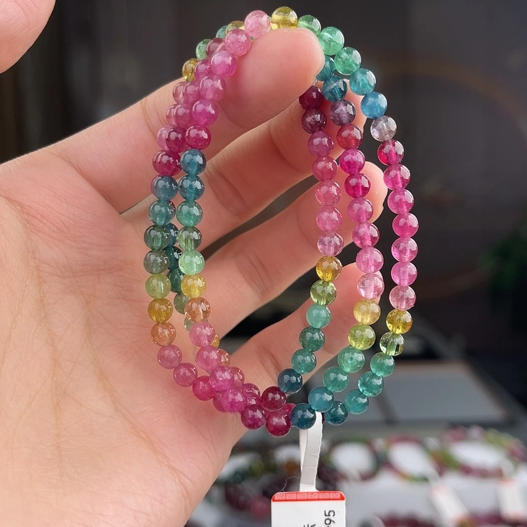 碧玺未镶嵌碧玺 4mm