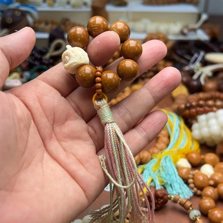 库克无事牌紫金鼠手捻