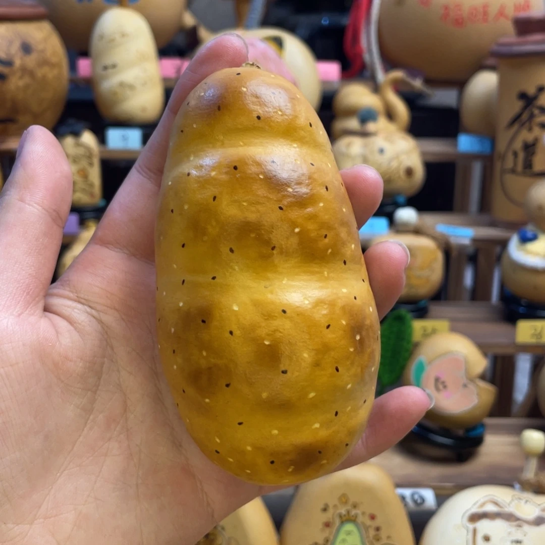 葫芦烤面包手把件面包