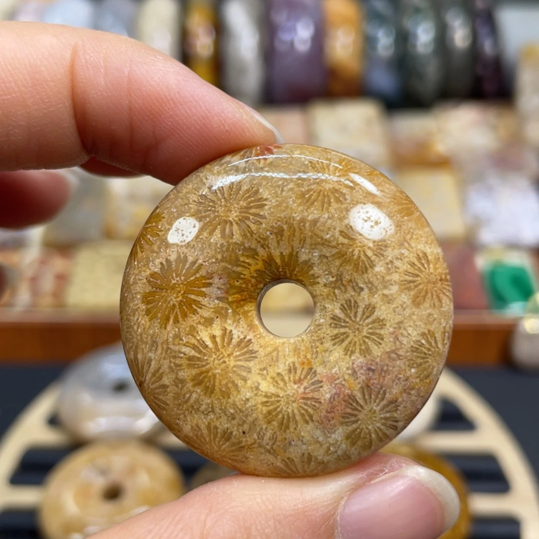 硅化玉未镶嵌颈饰k26