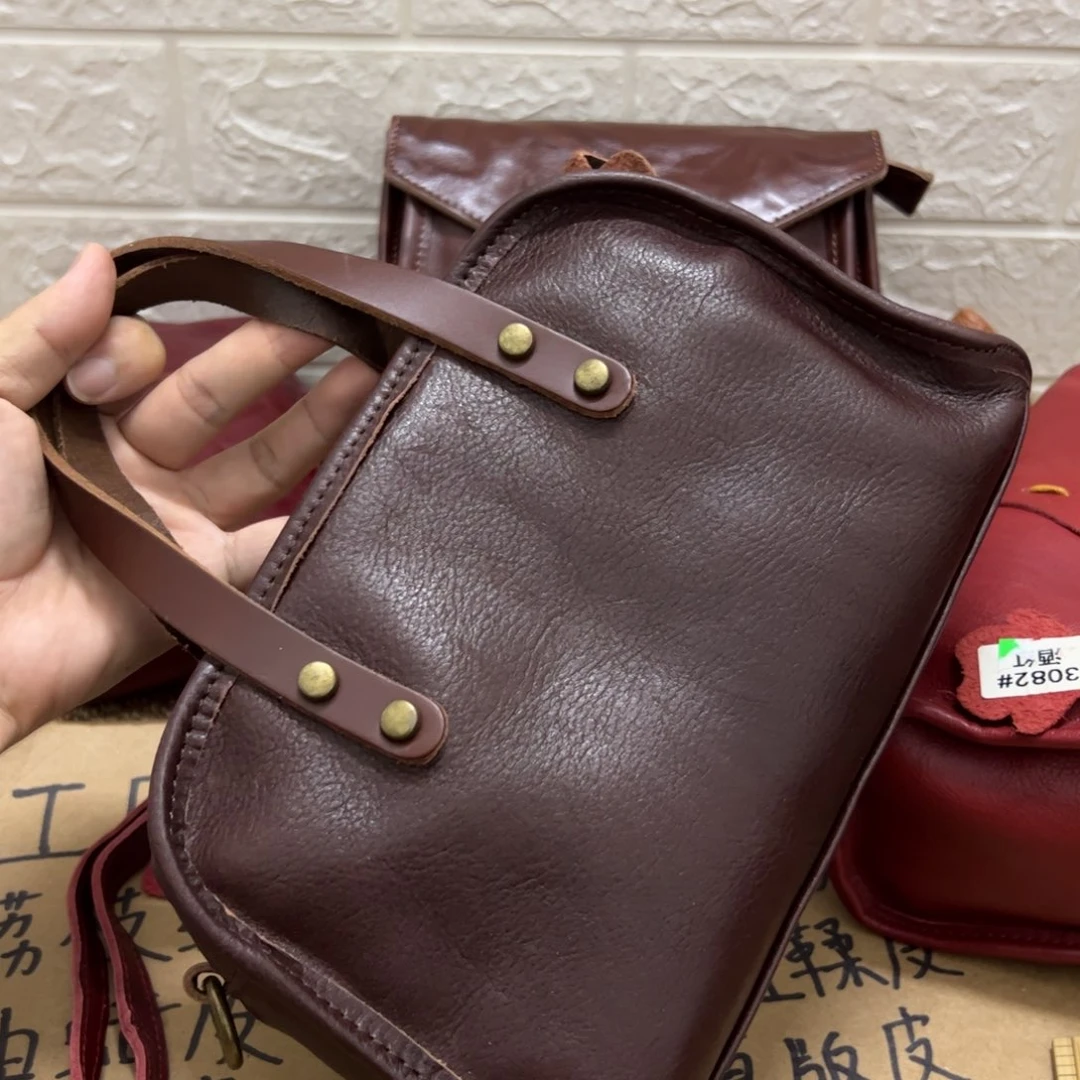 【闪购商品】头层牛皮啡色