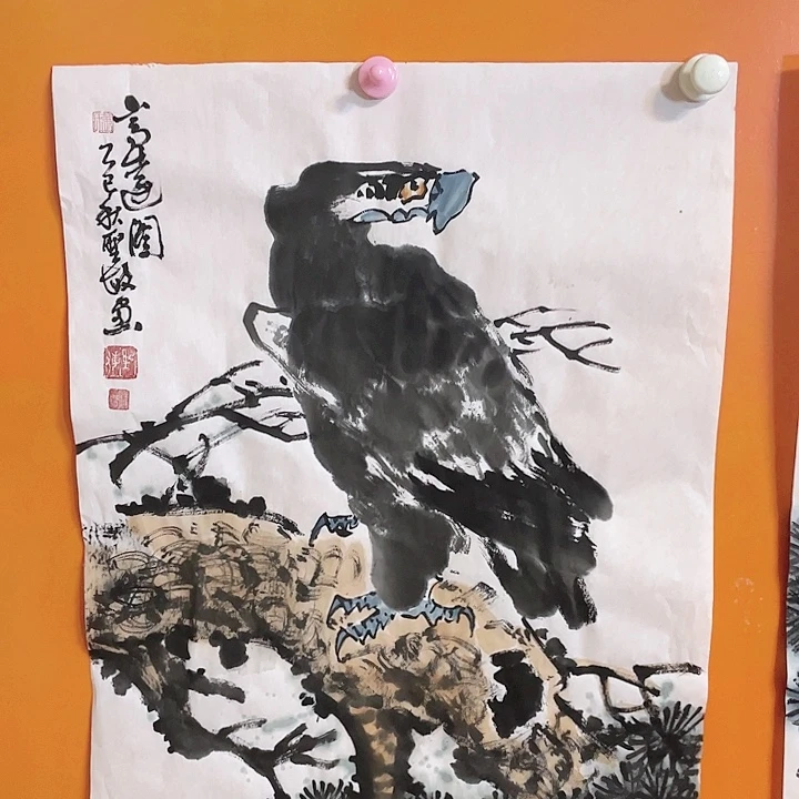 国画张圣敏先生纯手绘作品