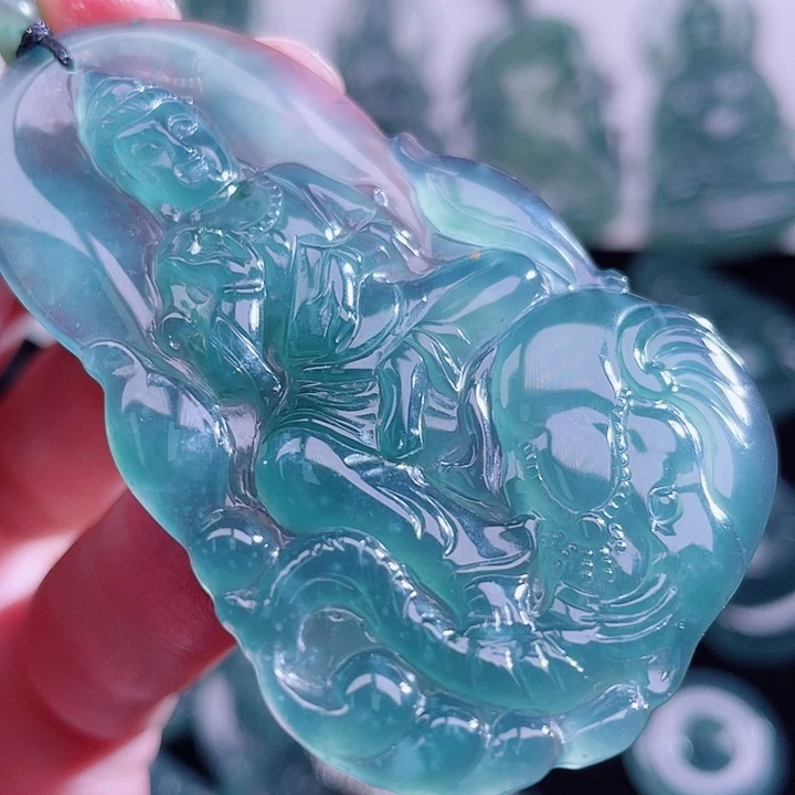 翡翠未镶嵌颈饰99999999