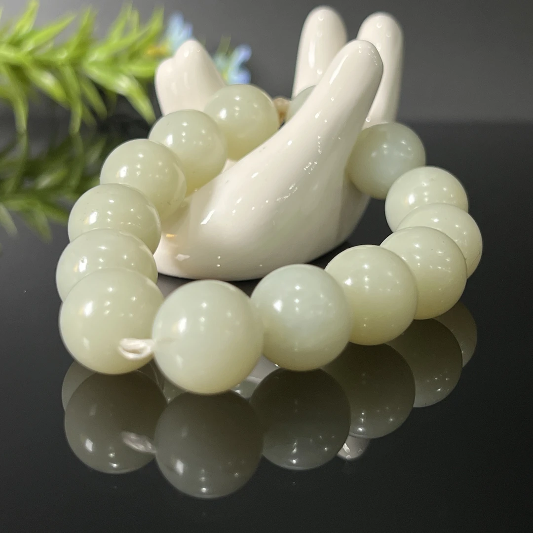 1223GC6640和田玉手串