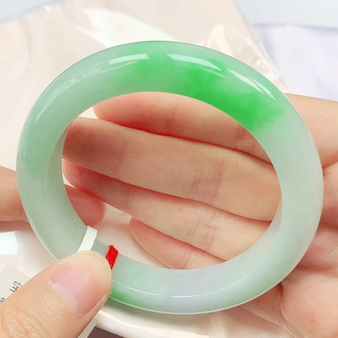 未镶嵌手镯翡翠抖音567