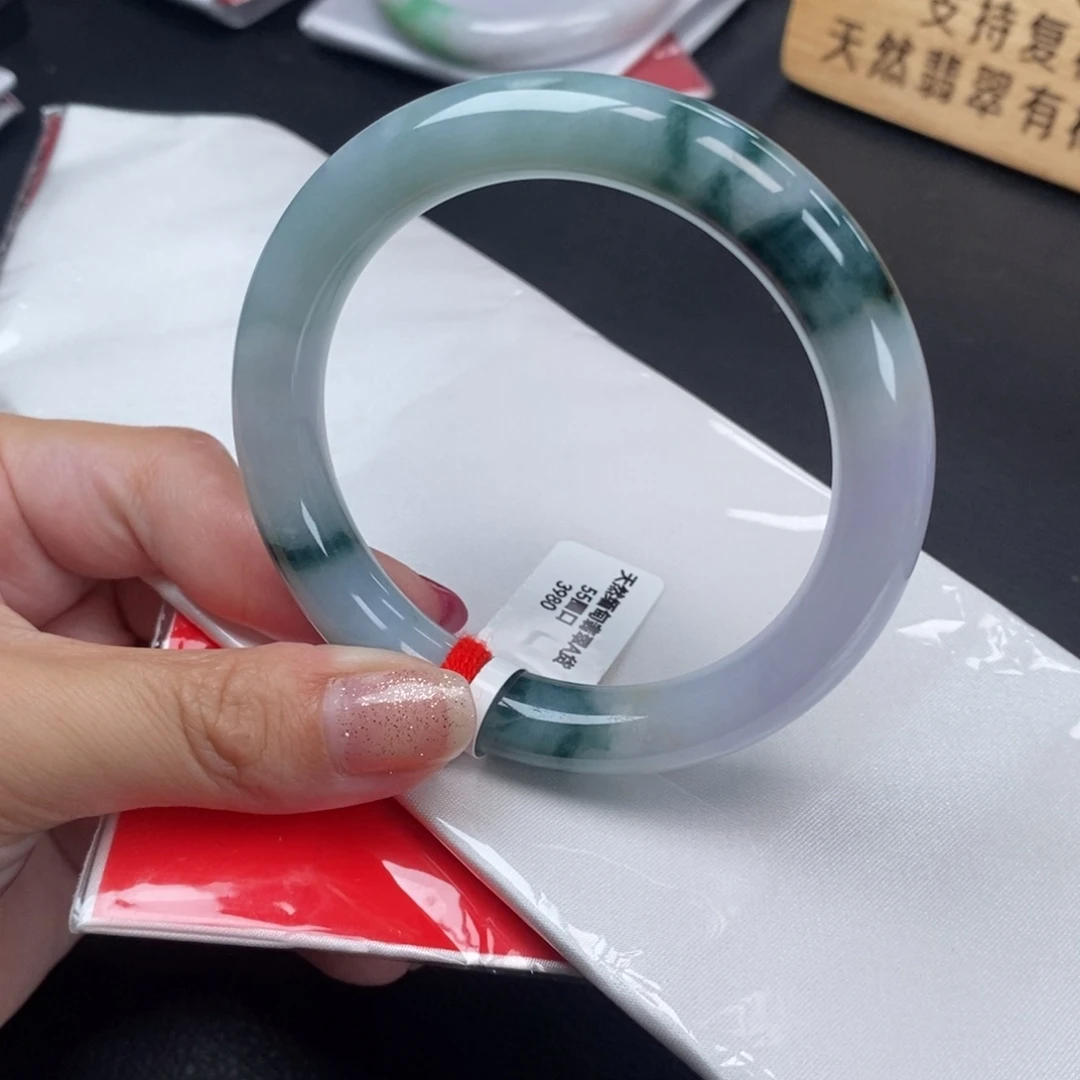 【闪购商品】未镶嵌手镯翡翠55圈口