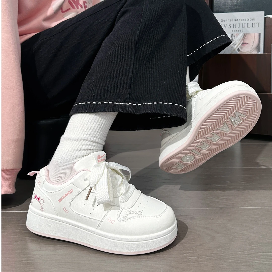 回力配裙子小白鞋女2025新款爆款鞋子秋季透气百搭韩版初中生板鞋