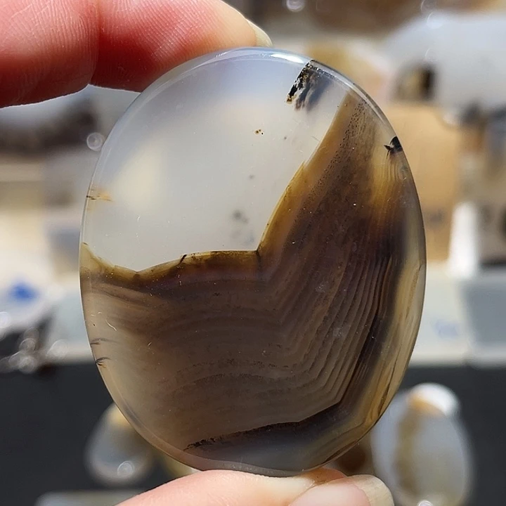 未镶嵌发饰玛瑙/玉髓