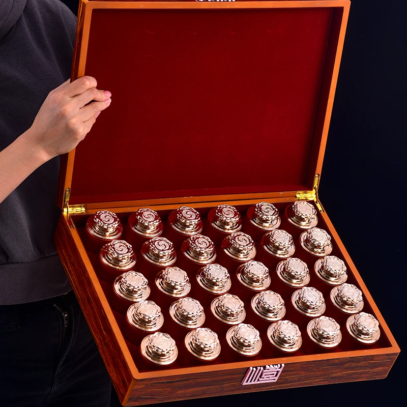 酸枝木 金骏眉 红茶 武夷红茶 茶叶礼盒装 30罐 大分量500g