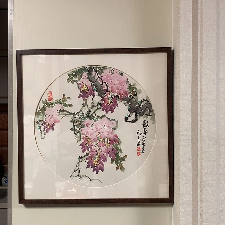 纸本私人定制字画摆台