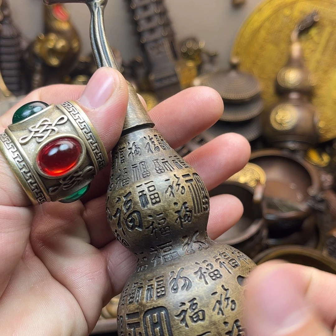 精美铜器工艺品等