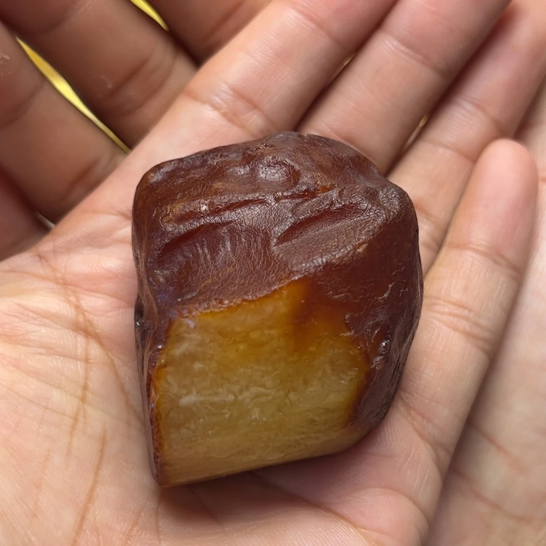 定制琥珀未镶嵌蜜蜡定制公主扣