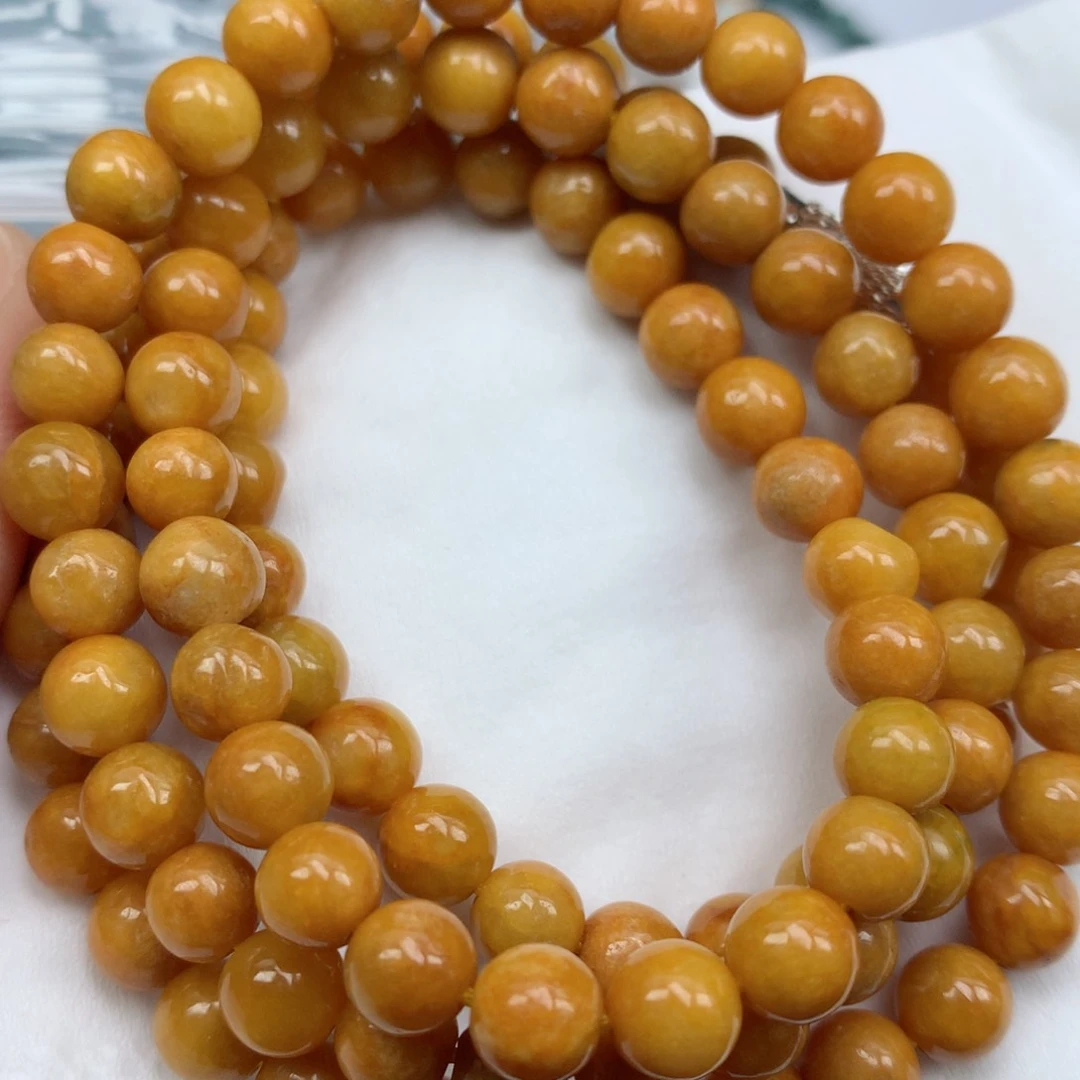 翡翠颈饰未镶嵌手串