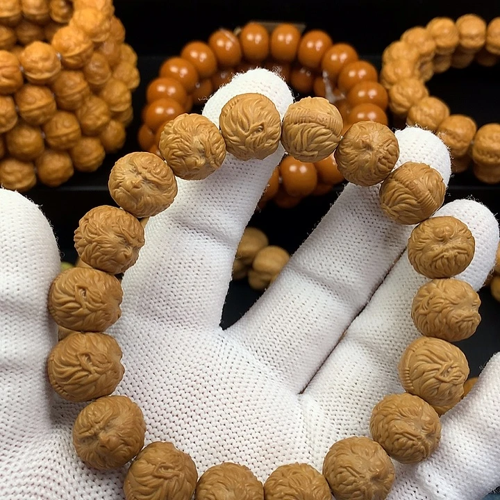 猴头核桃手串猴头