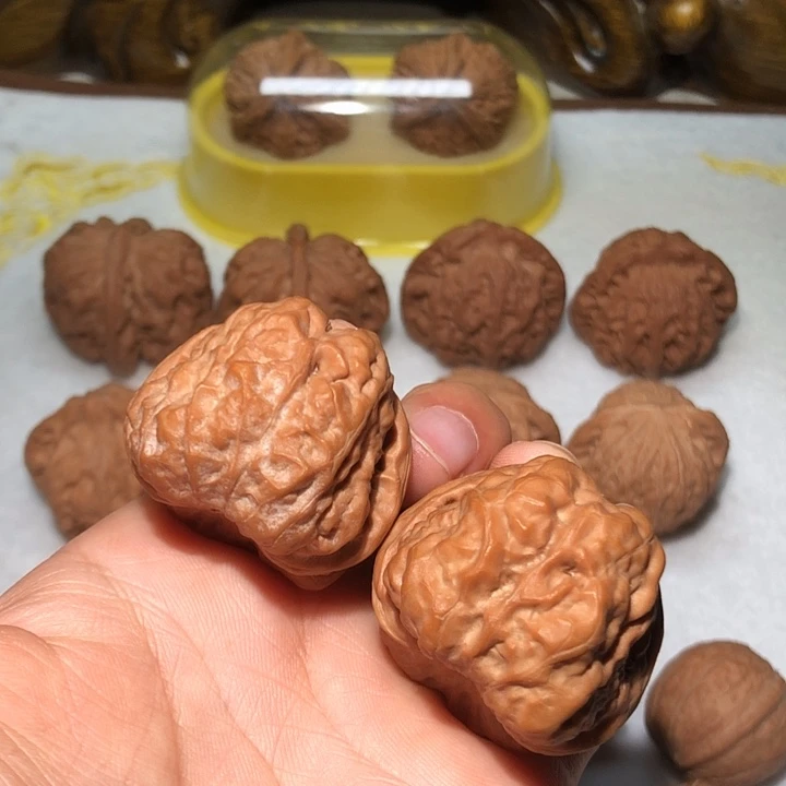 文玩核桃把件37蛤蟆头