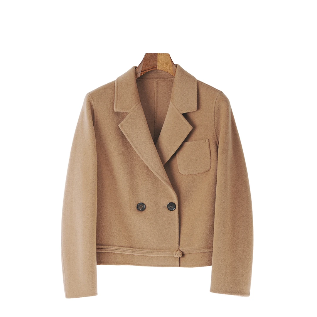 【3.18】新款休闲短款毛呢外套GRYZ-83519