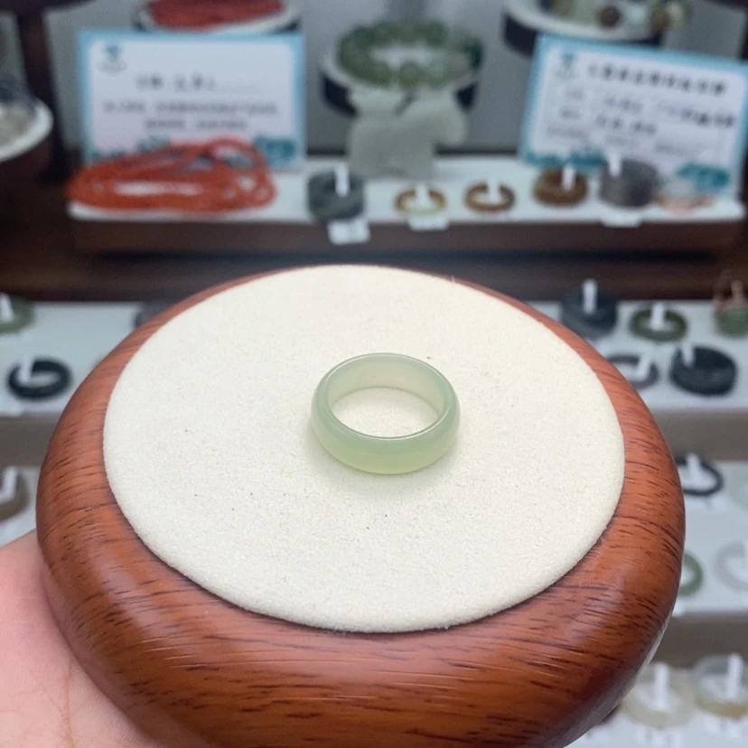 【闪购商品】未镶嵌戒指和田玉  清仓 不退换 13-6