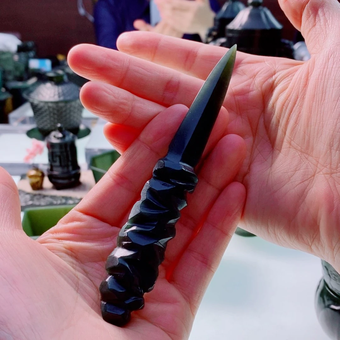 和田玉（青玉）未镶嵌摆件