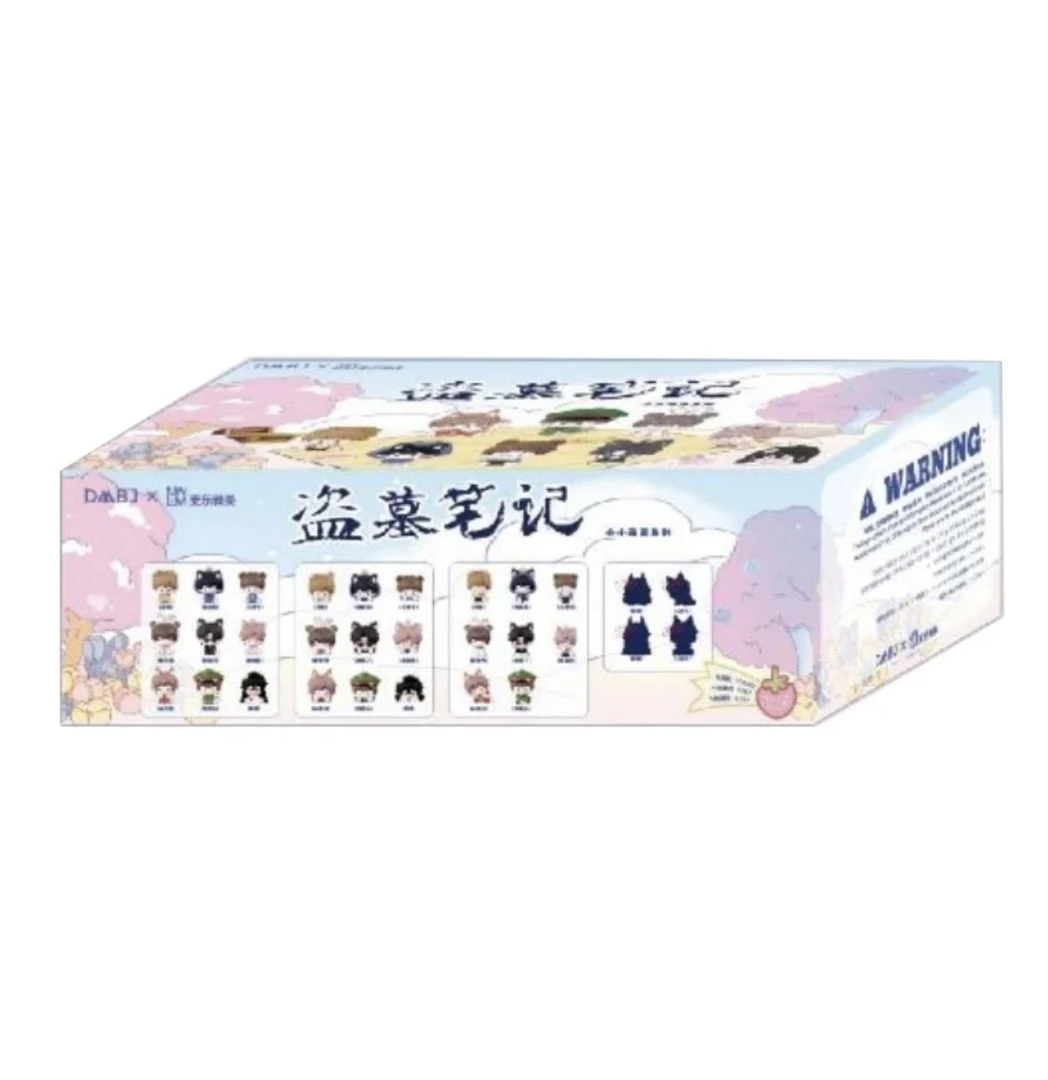 正版麦乐微美盗墓笔记小小萌宠系列盲盒周边潮玩《五人团车》