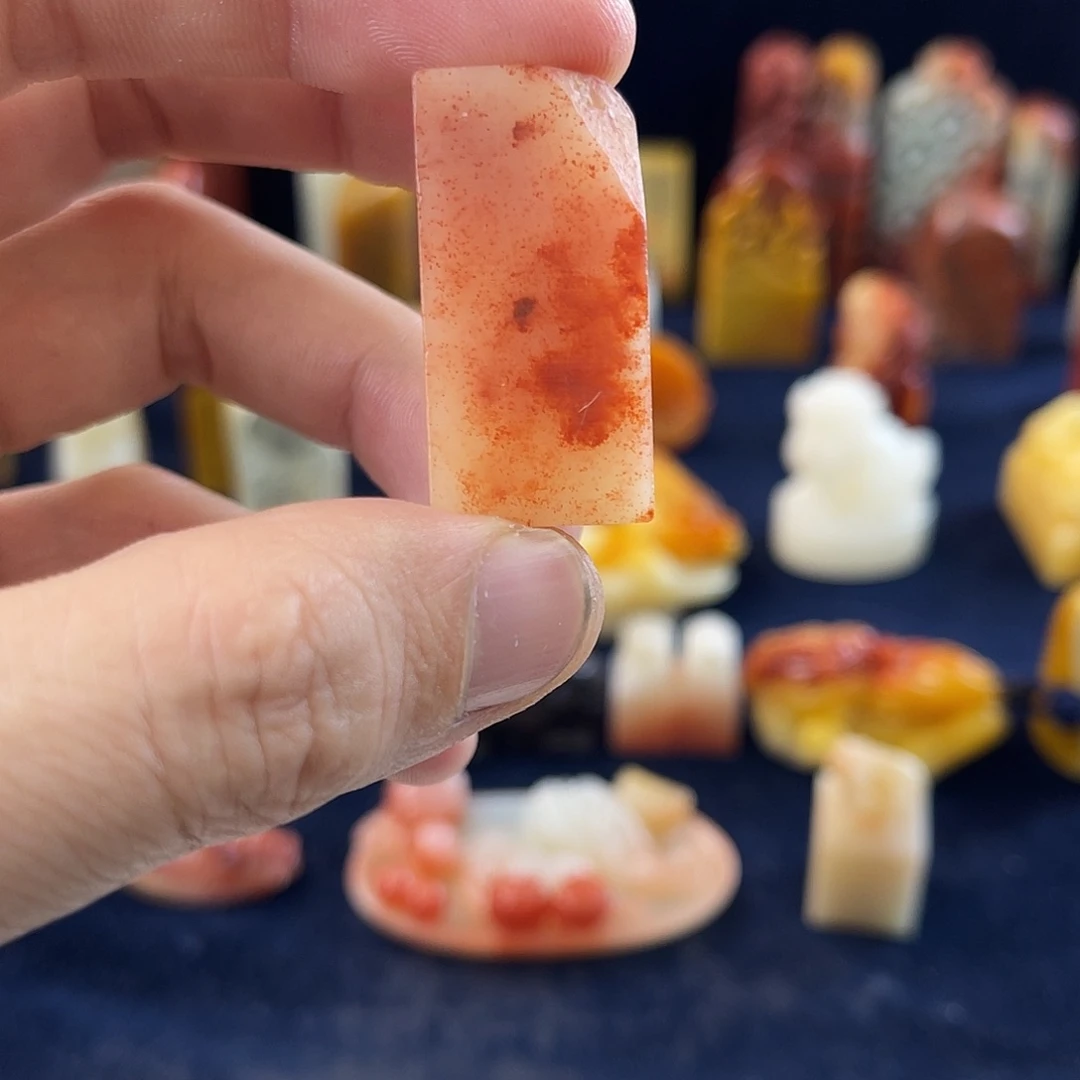 寿山石寿山桃花芙蓉石