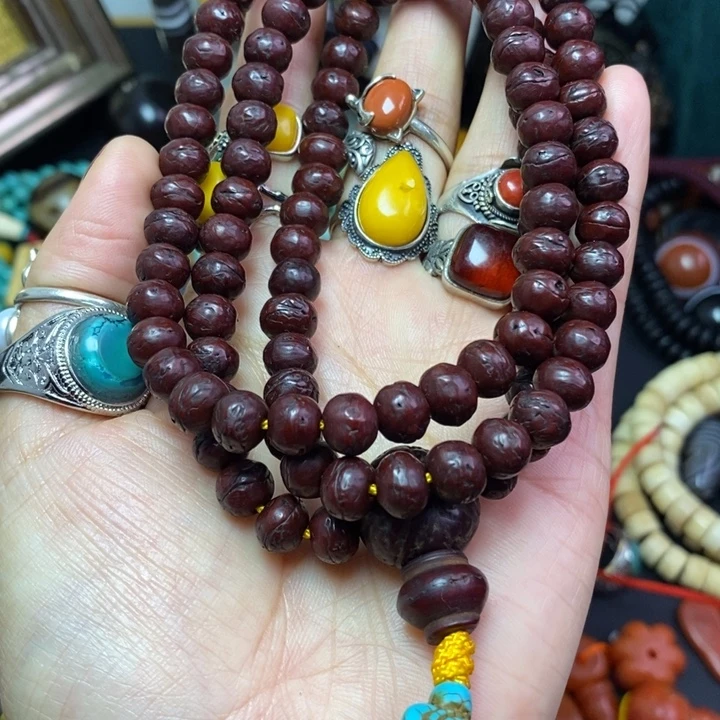 大***槐泥塑擦擦的吊坠和