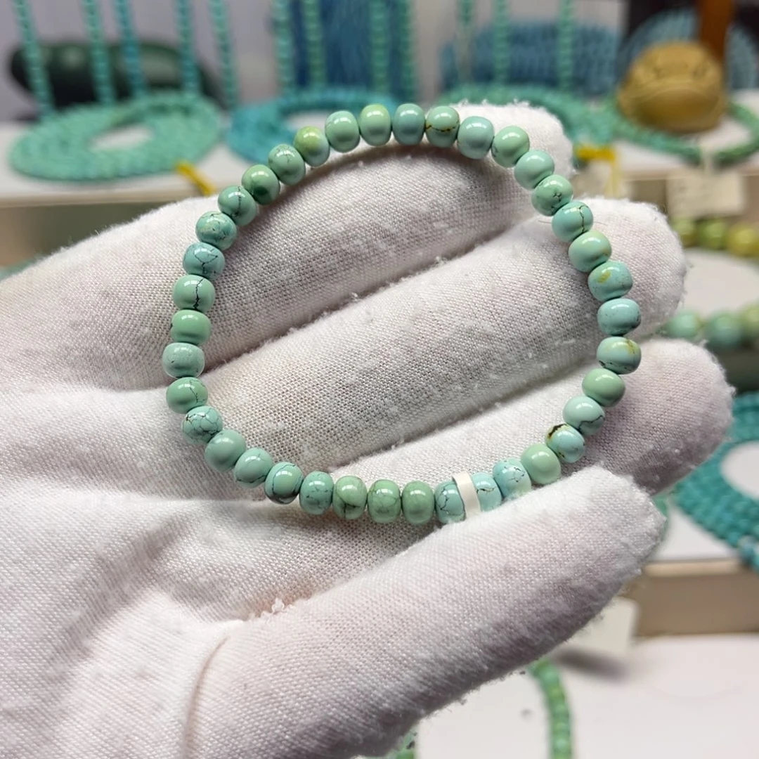 绿松石未镶嵌手链