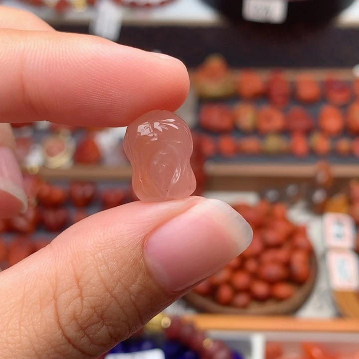 南红玛瑙未镶嵌南红白菜